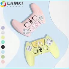 Conjunto De Controlador CHINK , Com Adesivo Tampa De Aperto De Polegar , Gato Para PS5