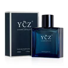 YCZMidnightMarineEauDeParfum50mlAromáticoMarinho | BergamotaPimenta-RosaUvaNoz-moscadaJasmimGengibreIncensoAlmíscarCedro