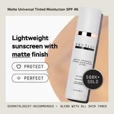 DRMTLGY Creme Hidratante Universal Matte SPF46 1.7 oz Hidratante Facial