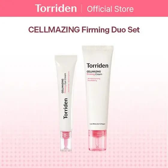 [TorridenOfficial] Conjunto Duo Firmador CELLMAZING | Preparação de Maquiagem Sem Rugas DuowithFirming+FirmingEye