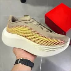 Unissex Casual Moda Fitness Sola Grossa Masculino Feminino Esportes Infantis Malha Respirável Leve Tênis De Corrida