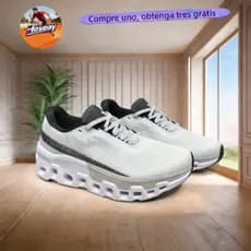 Sapatos De Fitness Casuais Elegantes Com Sola Grossa , Tênis De Corrida Esportivos Respiráveis