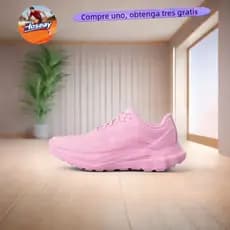 Sapatos De Fitness Casuais Elegantes Com Sola Grossa , Tênis De Corrida Esportivos Respiráveis