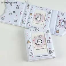 [MAR] Porta-Cartões Fotográficos De 3 Polegadas E 40 Slots Kpop Binder Idol Cartão Postal Lomo Álbum De Fotos Coletor De