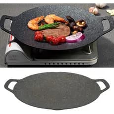 Panela Grill Churrasco Coreana Antiaderente 30cm Casa Camping Viagens