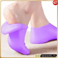 Meias Elásticas com Aloe, Hidratantes e Respiráveis para os Pés, Macias e Antiderrapantes, Cuidados com os Pés T4VG