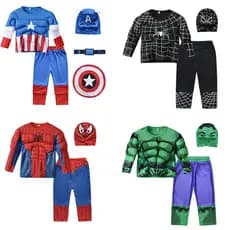 Fantasia infantil de músculos para Halloween, fantasia de Superman com músculos no peito, fantasia de Capitão América, H