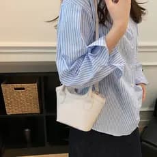 Bolsa de cor sólida, nova bolsa feminina estilo coreano, modelo elegante 2026, bolsa infantil simples, mini bolsa transv