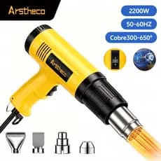 Soprador Térmico Profissional 2 Velocidades 2200w 220V Com 4 Bicos