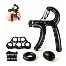 Kit 5 Peças Hand Grip  5-60KG Exercite a força do antebraço e dos dedos