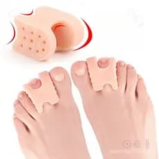 1 pair of straightener thumb correction therapy big toe toe splint separator foot corrector OD3C
