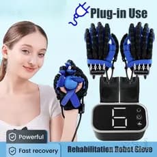 Luvas de Reabilitação Robóticas, Exercitador de Dedos, Dispositivo de Treinamento Manual para Pacientes com Hemiplegia