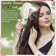 <cod>Escova de Cabelo Leve, Escova de Cabelo a Vapor, Escova de Cabelo Elétrica com Spray e Almofada de Ar, Pente Pulver