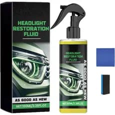 Líquido Popular para Reparação de Faróis de Carro - Kit de Limpeza de Faróis de Carro 100ML, Líquido para Reparação de F