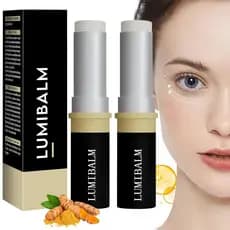 2 Bastões de Creme para Olhos com Cúrcuma, Adequado para Bolsas nos Olhos, Essência de Retinol Lumibalm, Hidratação Prof