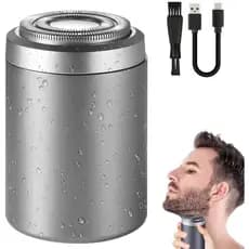 Mini Barbeador Elétrico Aparador de Barba para Homens