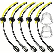 Adequado para 7 Kits de mangueira de combustível com copos de filtro, tubos de óleo para corte de tubos de óleo, conjunt