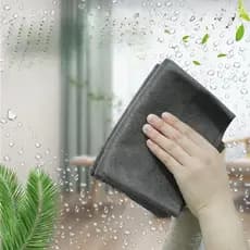 12 panos de limpeza mágicos espessos, pano de microfibra mágico sem manchas, reutilizável para limpeza de espelhos e vid