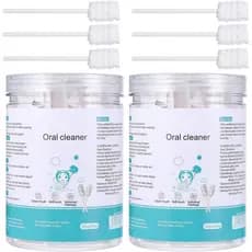 60 Escovas de Dente Descartáveis para Bebês: Limpador de Língua Macio para Bebês - Bastão de Limpeza Oral de Gaze Macia