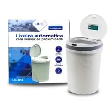 Lixeira Automática com sensor 12 Litros