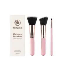 Conjunto de pincéis de maquiagem sem marcação, macio, confortável, peludo, confortável, postura uniforme de pó para cria