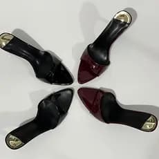 Sandálias femininas de salto alto, sapatos femininos