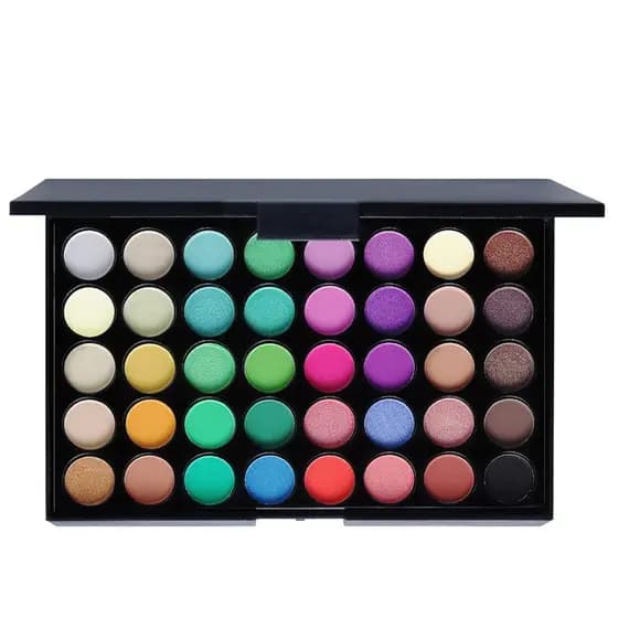 BONNIE CHOICE Paleta de Sombras para Olhos com 40 Cores do Arco-Íris - Paleta Profissional de Alta Pigmentação com Acaba