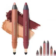 Duo-Shadow Liner 2 em 1 para Olhos e Sombras da Perfect Color, O Novo Shadow Liner 2 em 1 para Olhos e Sombras, Plum Sha