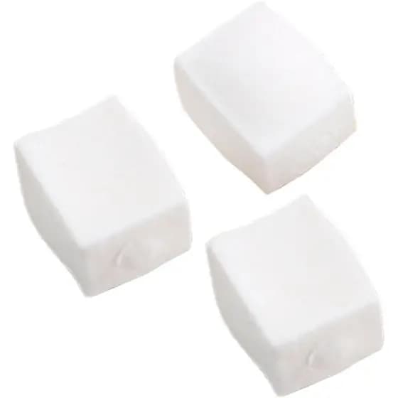 3 Peças de Brinquedos Anti-stress: Bolas de Massa Moldáveis de Plástico, Formato Tofu, de Elevação Lenta, 2.2x1.6x1.2, P