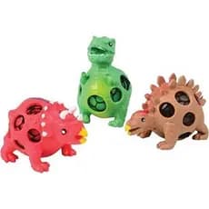 Brinquedo de Dinossauro em Forma de Bola de Malha de 2,3 oz