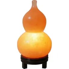 Lâmpada de Sal do Himalaia de Alta Qualidade, Wu Lou Hu Lu Gourd, Hu Lou Cucurbit, HuLu, Estátua de Feng Shui, Decoração