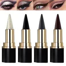MISS ROSE M Conjunto de Delineadores em Gel de 4 Cores, Lápis Delineadores, Delineador à Prova d'Água, Fácil de Usar, Ma