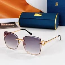 Óculos de sol quadrados retrô Xiaojia, óculos de sol de metal, óculos de sol da moda, VCHL29S.