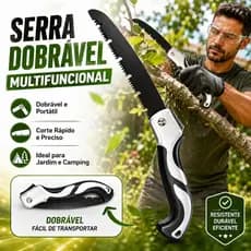 Serrote Dobrável Profissional 305mm Serra De Poda Galhos Madeira Jardinagem Camping Portátil Camping