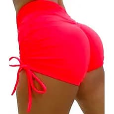 Short Empina Bumbum Academia Fitness Zero Transparência