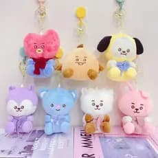 Chaveiros de pelúcia de ídolos do Kpop: Jimin, Jaeho, J-Hope, Kuchiman, Qimei, brinquedos Tata, presentes infantis 0SO9