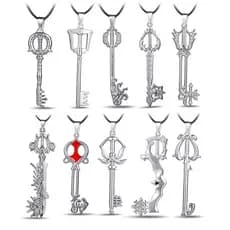 Colar em formato de coração, com um pingente real / 10 designs em formato de coração ZENN VFYK