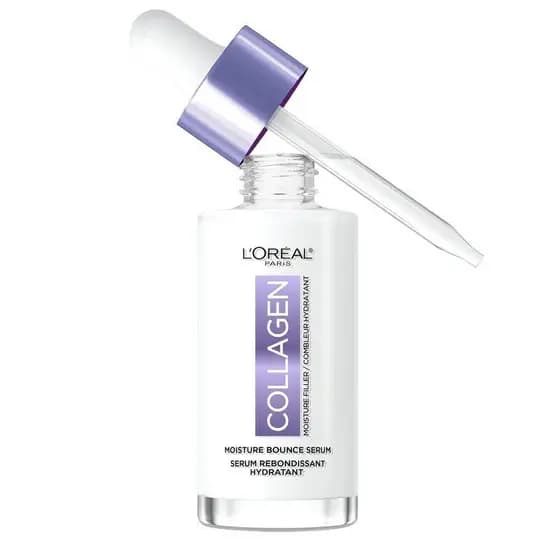 L'Oréal Paris Colágeno MoistureFillerBounce Sérum Facial, Sérum com Brilho com Colágeno, Glicerina e Esqualano XIZ5 PJ61