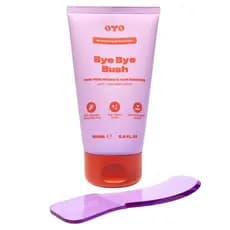 ByeByeBushbyOYO – Depilador para Mulheres, Área Íntima, Linha do Biquíni, Coxas Internas e Axilas, Fórmula Sensível, 65%