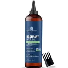 Óleo Capilar Botanic Hearth para Crescimento Capilar |   Óleo de Alecrim para Crescimento Capilar com Biotina, Óleo de R