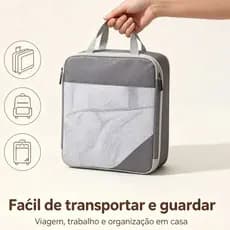 Sacos organizadores de viagem para sapatos, roupas íntimas, cuecas, separadores de roupa para mala, bolsa organizadora