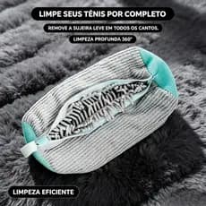 Saco Especial para Lavar Tênis na Máquina de Lavar, Bolsa Texturizada Resistente, Protege os Calçados durante a Lavagem