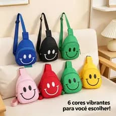 Bolsa de Peito Infantil Cartoon Fashion, Bolsa Transversal para Crianças da Pré-Escola, Porta-Moedas Casual Mini