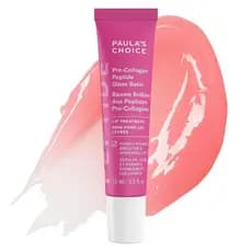 Paula's Choice Anti-Wrinkle Collagen Peptide Lip Glaze hidrata e suaviza os lábios, proporcionando um efeito transparent