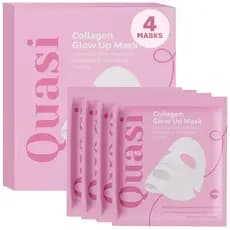 Máscara Facial Noturna de Quase Colágeno – Máscara Coreana Hidratante em Folha – Niacinamida e Colágeno de Baixo Peso Mo