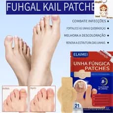 [Entrega 24 horas]​ Essência para Unhas dos Pés e Mãos​ - Combate Fungo de Unha, Reduz Espessura, Frete Grátis