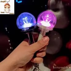 HOT SEVENTEEN Chaveiros Porta-Chaves Idol Light Stick Criativo Yoon Jeonghan Choi Seung Cheol Joshua Hong Chun-fai Man B