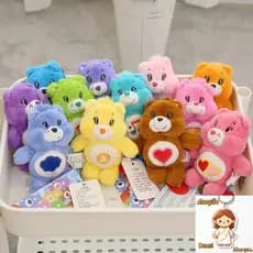 [Kawaii Love Heart Bear Cartoon Plush Doll Pendant Chaveiro De Alta Qualidade Presentes De Halloween Para Crianças Em