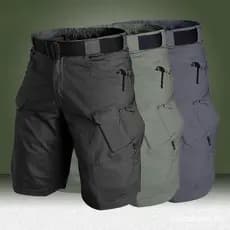 Shorts táticos dos homens Militar Impermeável Resistente Ao Desgaste Carga de Verão Shorts Quick Dry Pot Curto Multi-bol
