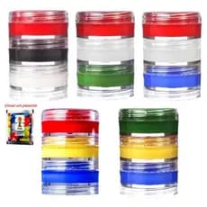 Tinta 3 cores Cremosa Facial Kit com de 4g cada Carnaval Maquiagem Festas